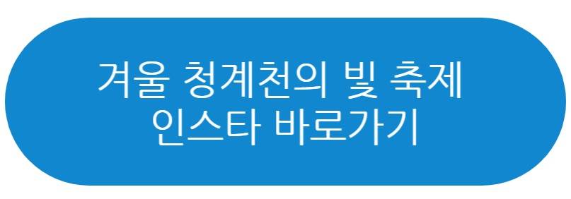 겨울 청계천의 빛 축제
