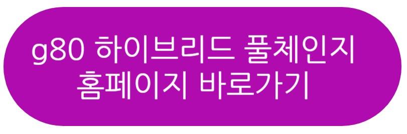 제네시스 g80