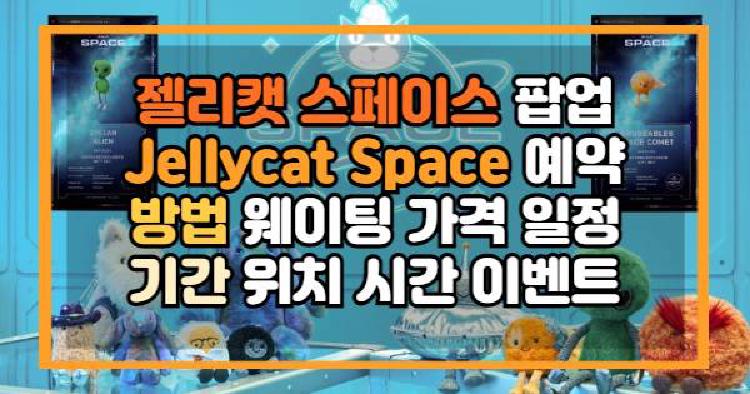 젤리캣 스페이스 팝업