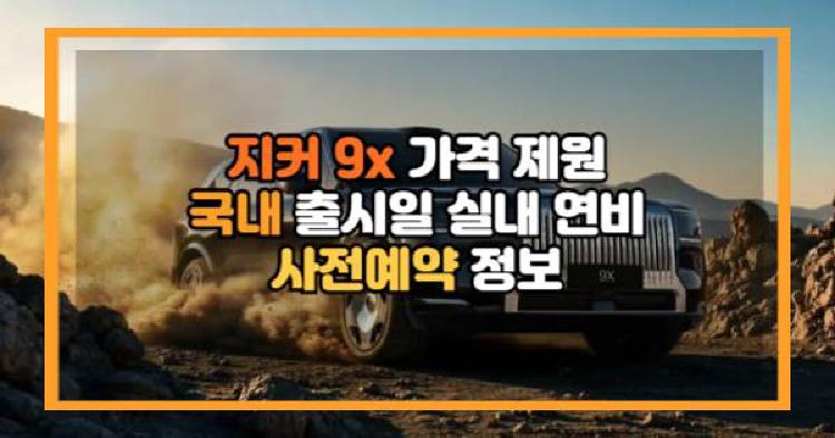 지커 9x
