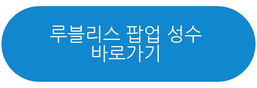 루블리스 팝업 성수