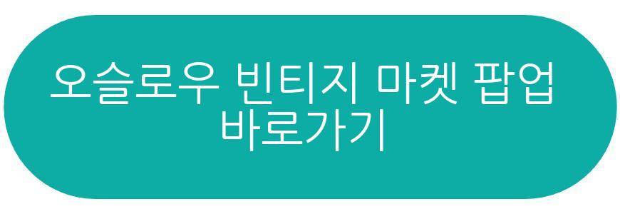 오슬로우 빈티지 마켓 팝업
