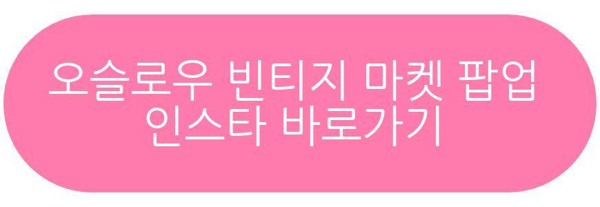 오슬로우 빈티지 마켓 팝업