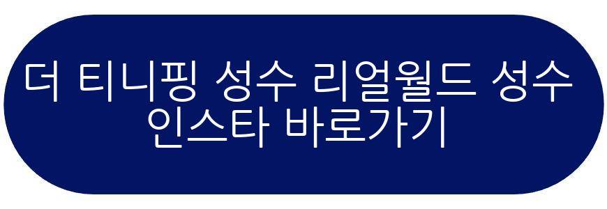 더 티니핑 성수 리얼월드 성수 이벤트