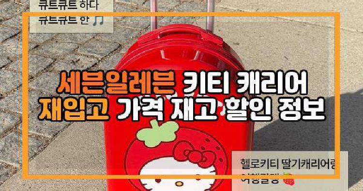 세븐일레븐 키티 캐리어
