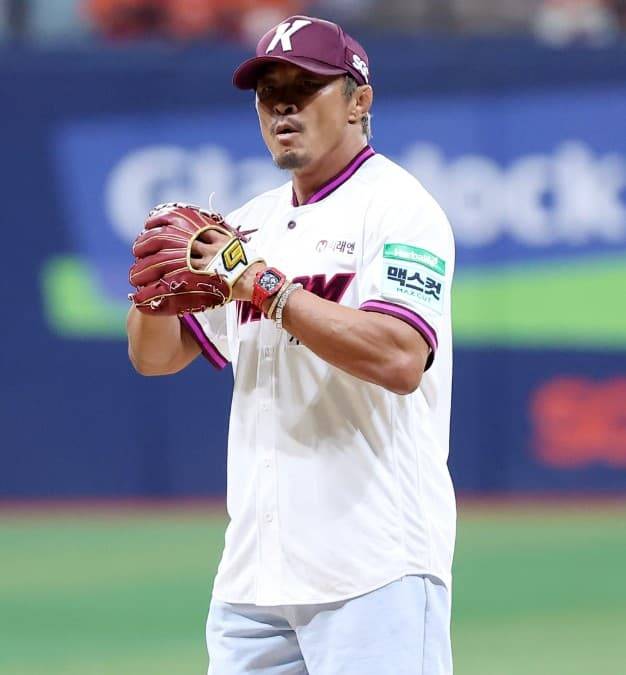 추성훈 한화 시구