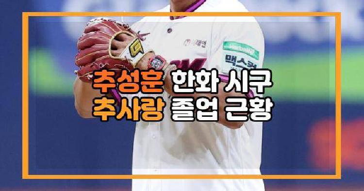 추성훈 한화 시구