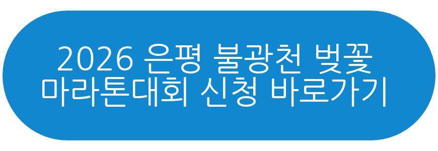 2026 은평 불광천 벚꽃 마라톤대회