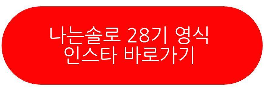 나는솔로 28기 영식