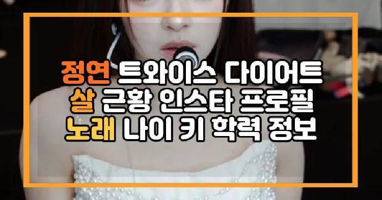 정연 다이어트