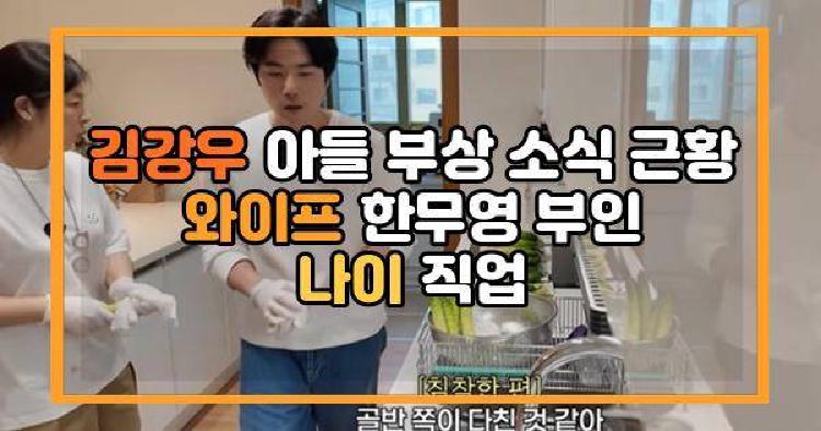 김강우 아들 부상