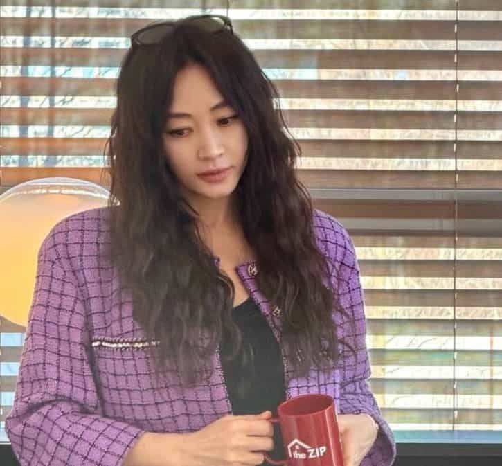 김혜수 촬영장 근황
