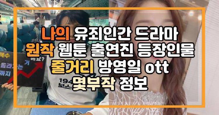 나의 유죄인간 드라마