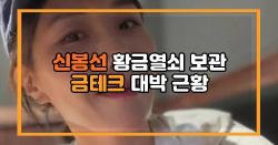 신봉선 황금열쇠 보관 금테크 대박 근황