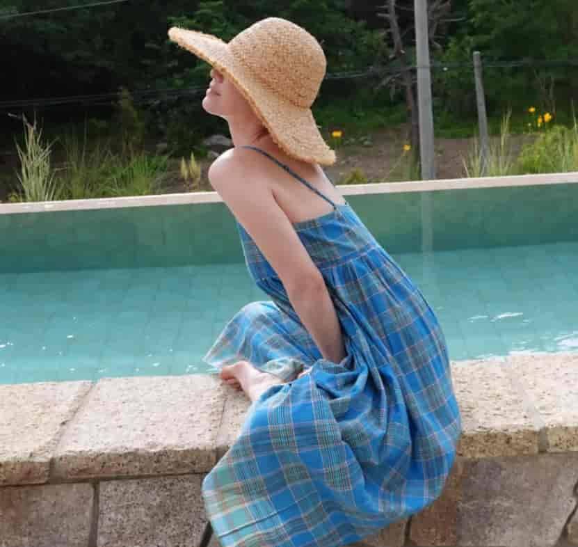 송혜교 수영복 일상