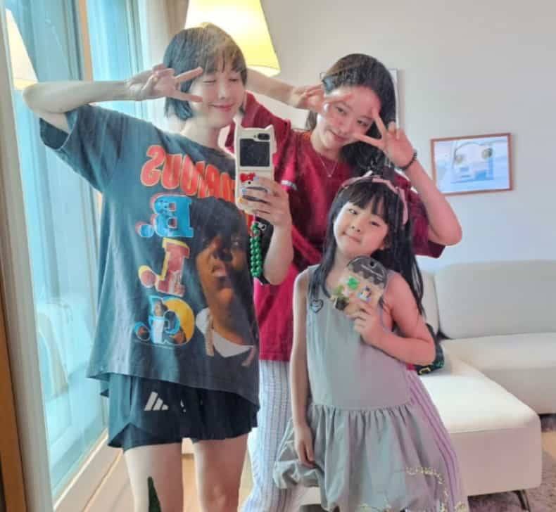 별 하하 딸 송이