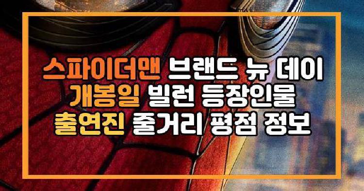 스파이더맨 브랜드 뉴 데이